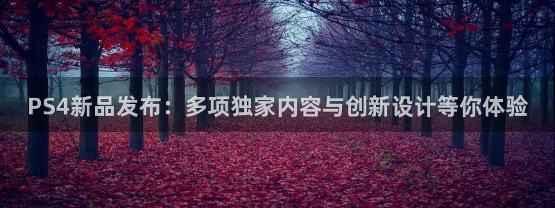 欧博娱乐平台登录入口：PS4新品发布：多项独家内容与创新设计